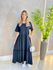 VESTIDO MIDI PAMELA PRETO