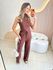 CONJUNTO CALÇA RUBIA MARROM