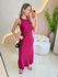 VESTIDO MIDI DIANA MARSALA