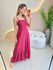 VESTIDO LAIS LONGUETE MARSALA