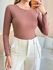 BLUSA BODY POLY MARROM