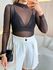 BLUSA MANGA LONGA SEGUNDA PELE PRETO