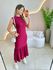 VESTIDO CANELADO TALITA MARSALA