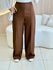 CALÇA PANTALONA MAITE MARROM ESCURO