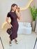 VESTIDO MIDI SOPHIA CAFÉ