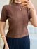 BLUSA TRICOT MELINDA MARROM