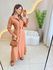 VESTIDO LONGUETE ANANDA CARAMELO