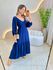 VESTIDO ALICIA MANGA LONGA AZUL MARINHO