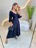 VESTIDO ALICIA MANGA LONGA PRETO