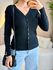 BLUSA CARDIGAN LÃZINHA PRETO