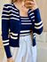 CONJUNTO TRICOT DANUBIA AZUL MARINHO