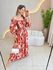 VESTIDO MIDI FERNANDA TERRACOTA ESTAMPADO