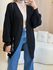 BLUSA CARDIGAN MANGA LONGA SUELEN PRETO