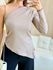 BLUSA CANELADA TATI CAPUCCINO