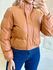 JAQUETA PUFFER ZOE CARAMELO