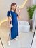 VESTIDO MIDI HELENA AZUL MARINHO