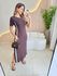 VESTIDO MIDI HELENA CAFÉ