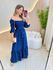 VESTIDO MIDI FERNANDA AZUL FLORZINHA