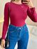 BLUSA BODY POLY MARSALA