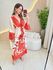 VESTIDO ESTAMPADO ISADORA VERMELHO