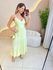 VESTIDO MIDI VIRGINIA VERDE LIMA