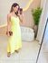 VESTIDO MIDI EMILIA AMARELO