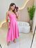 VESTIDO MIDI ANA CLARA ROSA