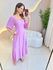 VESTIDO MIDI ANGELA LAVANDA