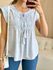 BLUSA MANGA CURTA POLIANA AZUL