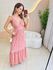 VESTIDO MIDI JAQUE ROSA FLORZINHA