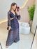 VESTIDO LONGO RUBIA PRETO