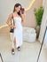 VESTIDO MIDI SUELEN AREIA