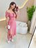 VESTIDO MIDI VIOLETA ROSA