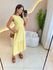 VESTIDO MIDI PATRICIA AMARELO