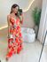 VESTIDO LONGO HELLEN LARANJA