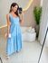 VESTIDO MIDI CHARLOTE AZUL CLARO