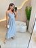 VESTIDO MIDI MARIA LUIZA AZUL