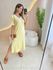 VESTIDO MIDI PAULA AMARELO