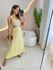 VESTIDO MIDI JAMILE AMARELO