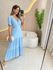 VESTIDO VALENTINA MANGA CURTA AZUL CLARO