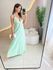 VESTIDO MIDI MOANA VERDE MENTA