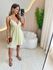 VESTIDO CURTO LORRAINE AMARELO
