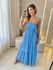 VESTIDO MIDI ANALU AZUL