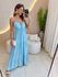 VESTIDO LONGO LAURA AZUL BEBE
