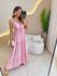 VESTIDO LONGO LAURA ROSA BEBE
