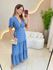 VESTIDO VALENTINA MANGA CURTA AZUL