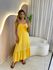 VESTIDO MIDI ELENICE AMARELO