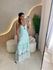VESTIDO LONGO MELINDA VERDE AGUA