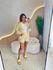 CONJUNTO SHORT LISBOA AMARELO
