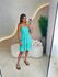 VESTIDO CURTO GIANE VERDE AGUA